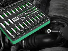 Load image into Gallery viewer, 1/4" Drive, 52 Piece, 6 Point, Shallow & Deep, SAE & Metric Chrome Socket Set