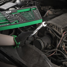 Load image into Gallery viewer, 16 Piece, 12 Point, SAE & Metric Chrome Combination Wrench Set