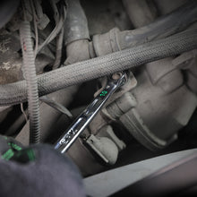 Load image into Gallery viewer, 16 Piece, 12 Point, SAE & Metric Chrome Combination Wrench Set