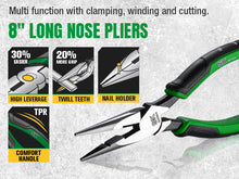 Load image into Gallery viewer, 5 Piece Dual-Material Multi-Purpose Pliers Set