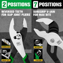 Load image into Gallery viewer, 5 Piece Dual-Material Multi-Purpose Pliers Set