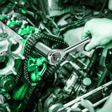 Load image into Gallery viewer, 3/8" Drive, 12 Piece, 6 Point, Metric, Deep Chrome Socket Set