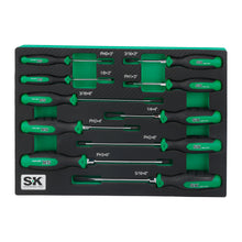 Load image into Gallery viewer, 10 Piece Dual-Material Magnetic Combination Screwdriver Set
