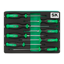 Load image into Gallery viewer, 8 Piece Dual-Material Magnetic Combination Screwdriver Set

