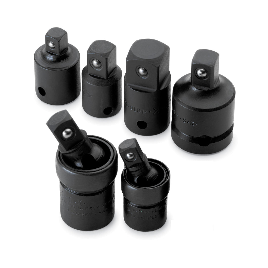 6 Piece Universal/Adapters Impact Set