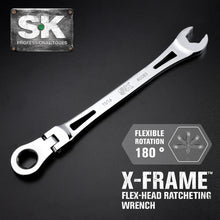 Load image into Gallery viewer, 12 Piece Flex-Head X-Frame® Metric Ratcheting Wrench Set
