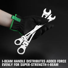 Load image into Gallery viewer, 12 Piece Flex-Head X-Frame® Metric Ratcheting Wrench Set
