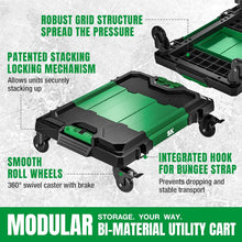 Load image into Gallery viewer, Multi-Purpose Utility Cart for use with Modular Stacking Storage Units
