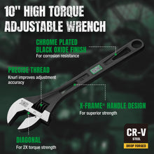 Load image into Gallery viewer, 10&quot; Efficient Adjustable Wrench
