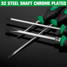 Load image into Gallery viewer, 8 Piece Dual-Material Magnetic Combination Screwdriver Set
