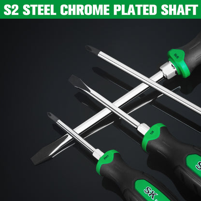 SK02046 - 6 Piece Dual-Material Magnetic Combination Screwdriver Set View 3