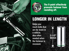 Load image into Gallery viewer, 3/8&quot; Drive, 12 Piece, 6 Point, Metric, Deep Chrome Socket Set
