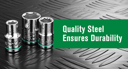 SK01343 - 1/2" Drive, 11 Piece, 6 Point, Metric, Standard Chrome Socket Set View 3