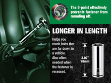 Load image into Gallery viewer, 1/2&quot; Drive, 11 Piece, 6 Point, SAE, Deep Chrome Socket Set
