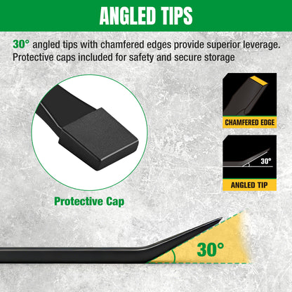 3-Piece Bent Tip Pry Bar Set. #SK03452