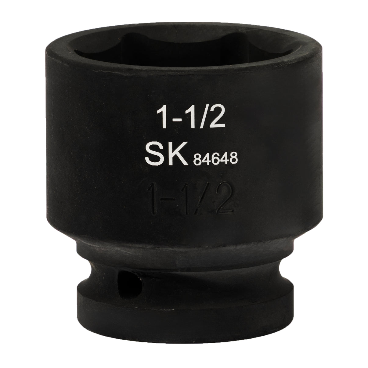 SK84648 - 3/4" Drive, 6 Point, Shallow, SAE Impact Socket, 1-1/2"