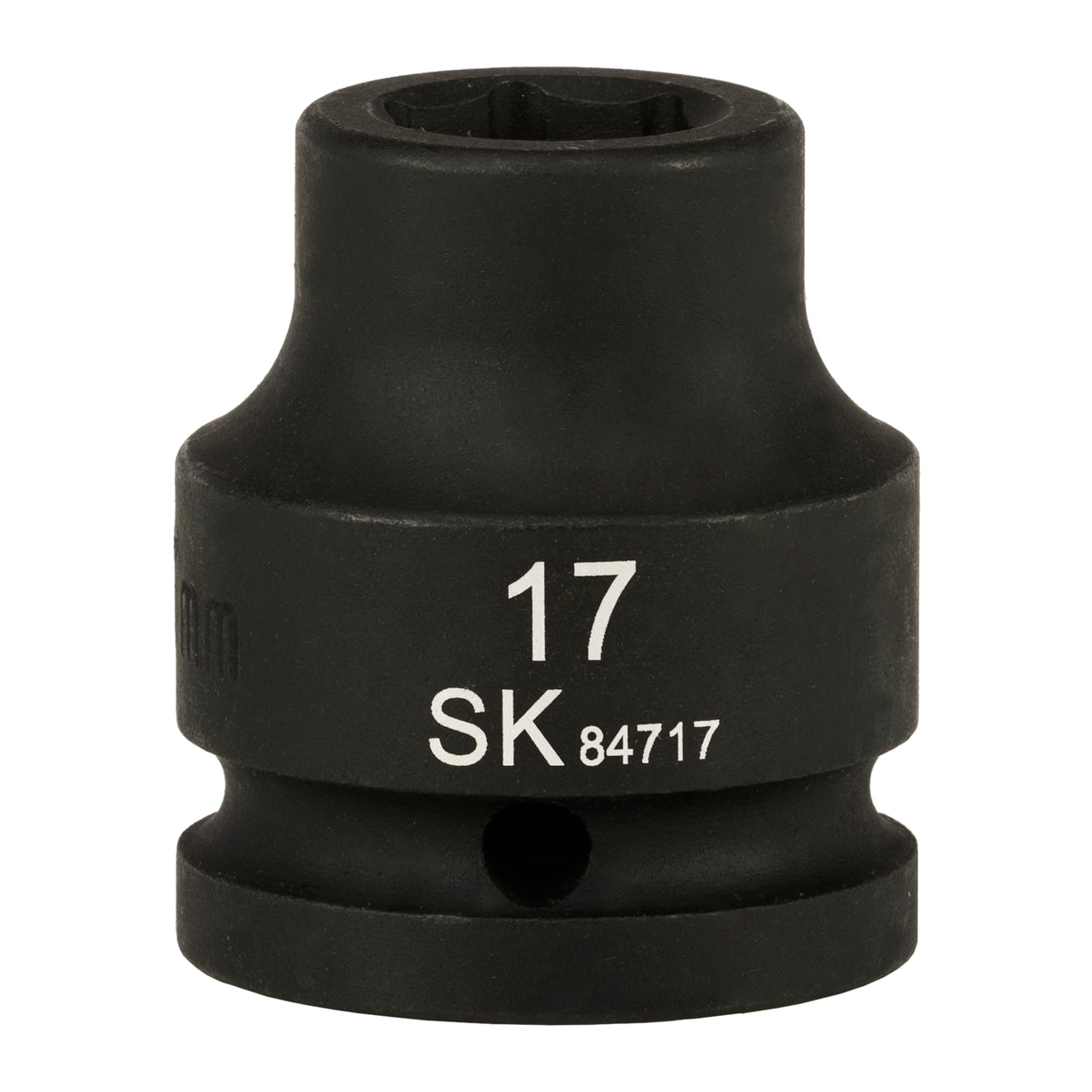 SK84717 - 3/4" Drive, 6 Point, Shallow, Metric Impact Socket, 17mm