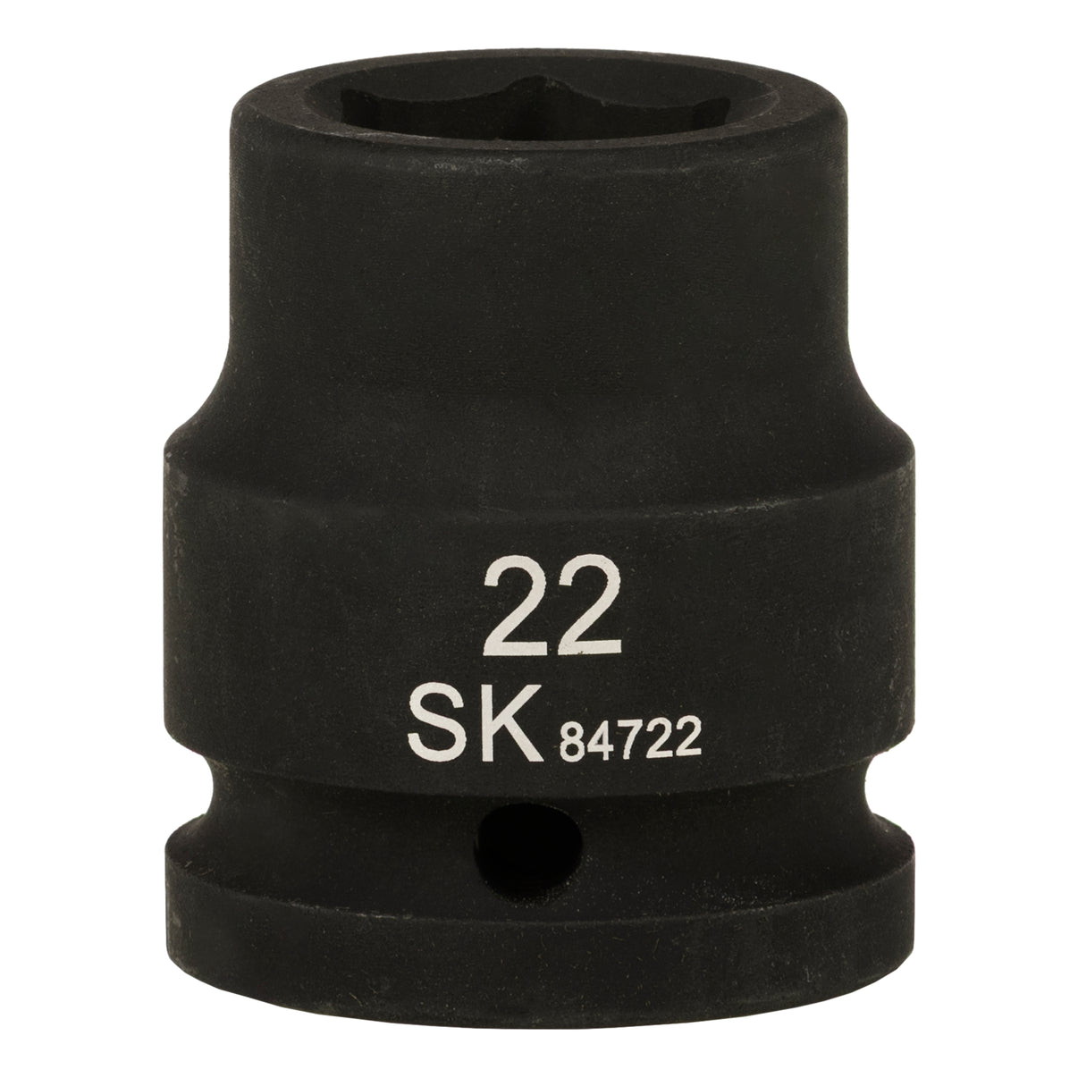 SK84722 - 3/4" Drive, 6 Point, Shallow, Metric Impact Socket, 22mm