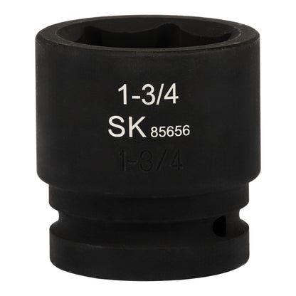 SK85656 - 1" Drive, 6 Point, Shallow SAE Impact Socket, 1-3/4"