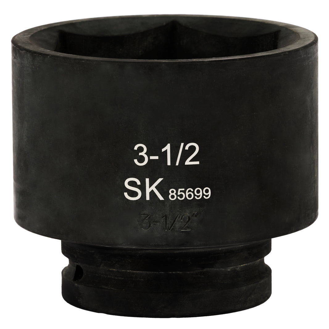 SK85699 - 1" Drive, 6 Point, Shallow SAE Impact Socket, 3-1/2"