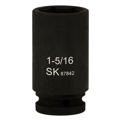 SK87842S - 3/4" Drive, 6 Point, Deep SAE Impact Socket, 1-5/16"