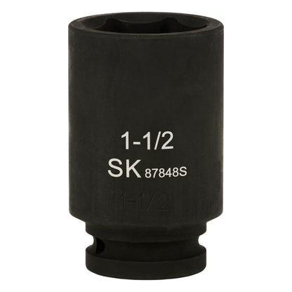 SK87848S - 3/4" Drive, 6 Point, Deep SAE Impact Socket, 1-1/2"