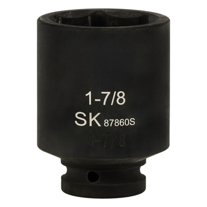 SK87860S - 3/4" Drive, 6 Point, Deep SAE Impact Socket, 1-7/8"