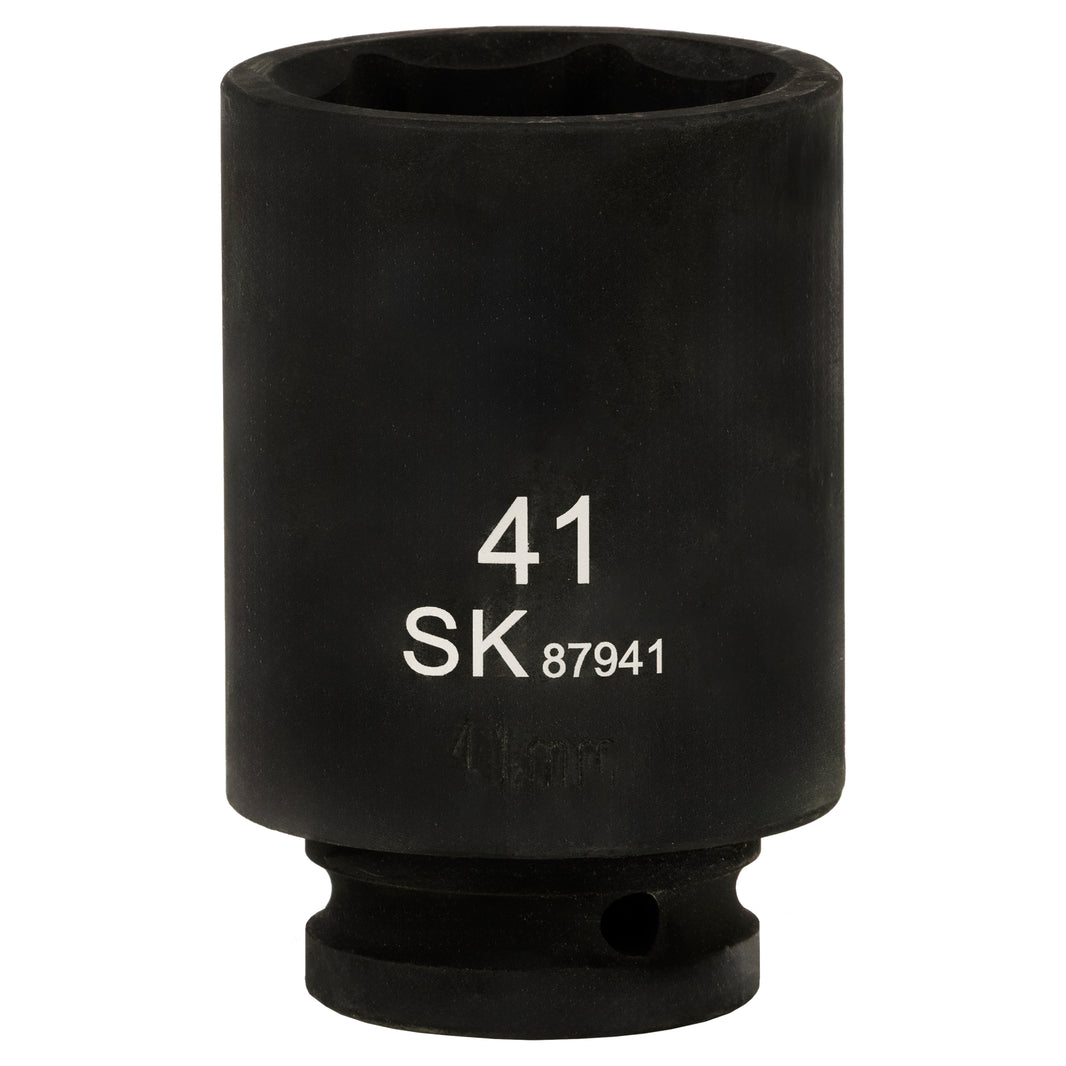 SK87941 - 3/4" Drive, 6 Point, Deep Metric Impact Socket, 41mm