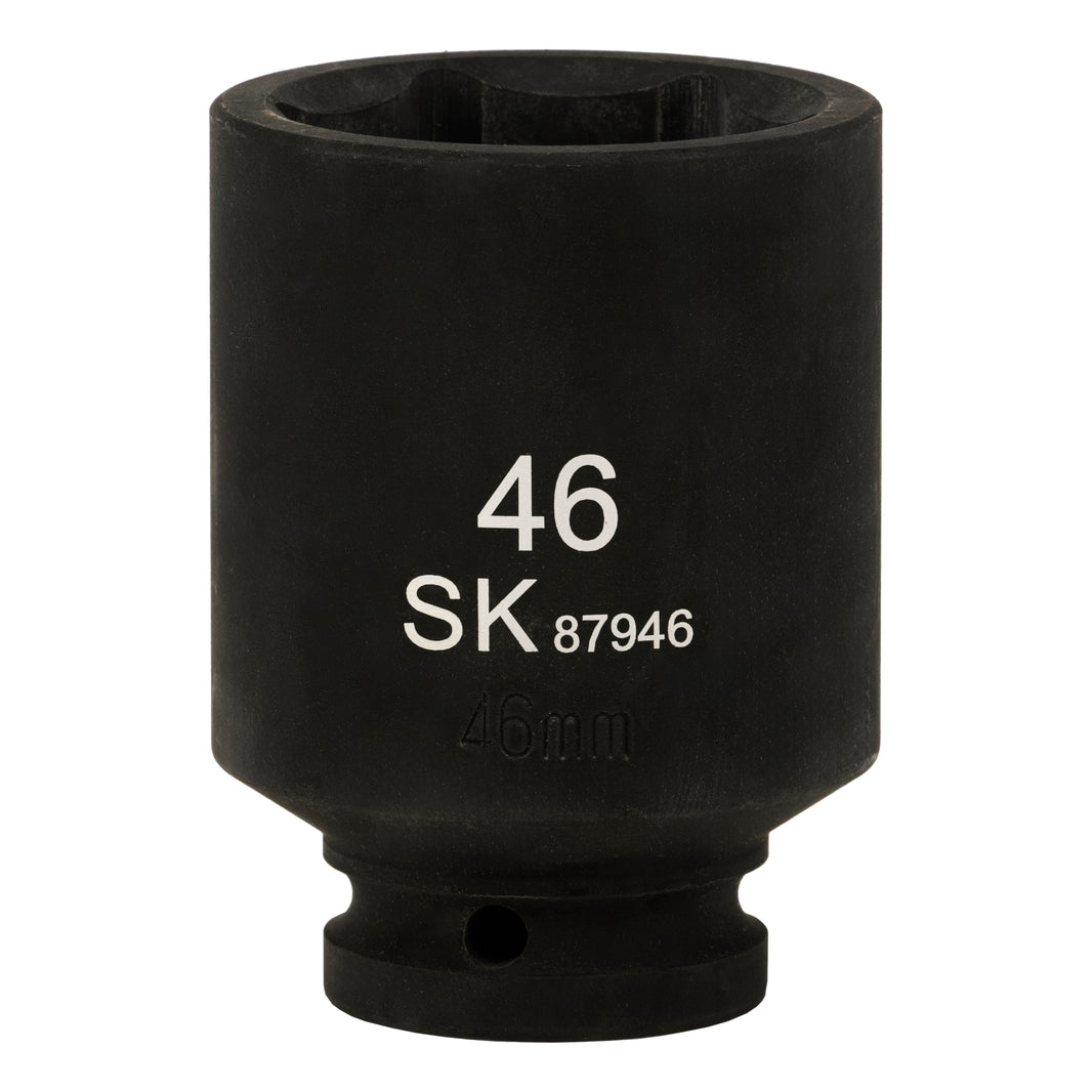 SK87946 - 3/4" Drive, 6 Point, Deep Metric Impact Socket, 46mm