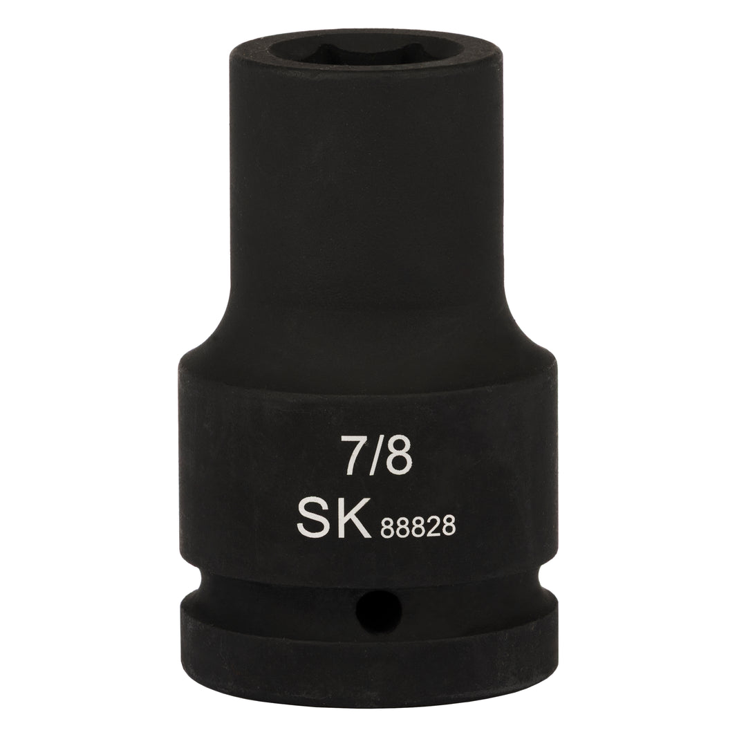 SK88828 - 1" Drive, 6 Point, Deep SAE Impact Socket, 7/8"