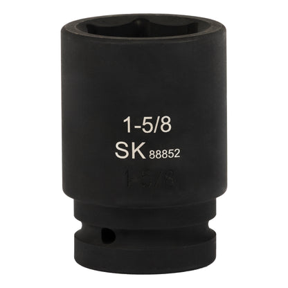 SK88852 - 1" Drive, 6 Point, Deep SAE Impact Socket, 1-5/8"