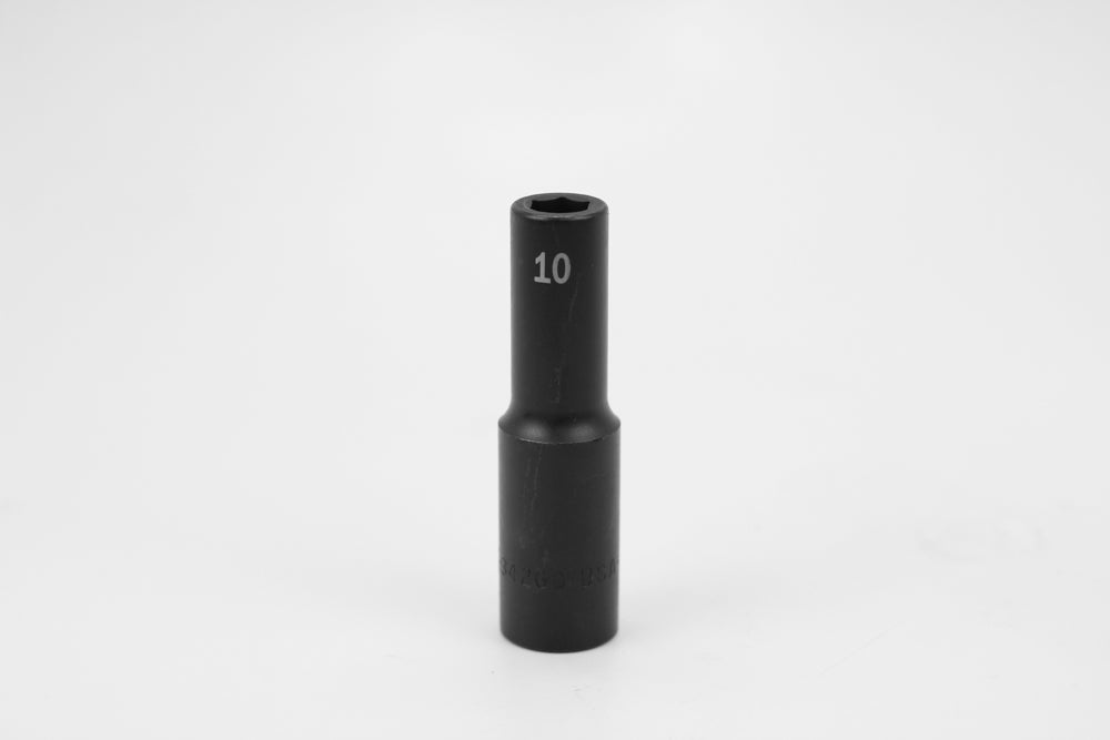 10 mm 1/2" Drive 6 Point Deep Metric Impact Socket