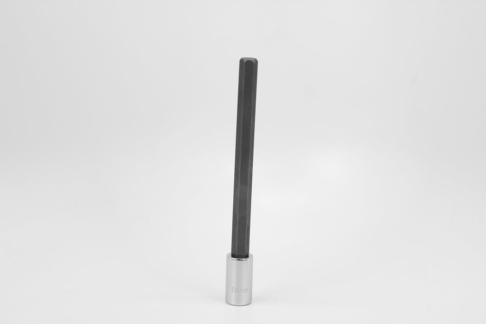 10 mm 3/8" Drive Long Hex Chrome Bit Socket