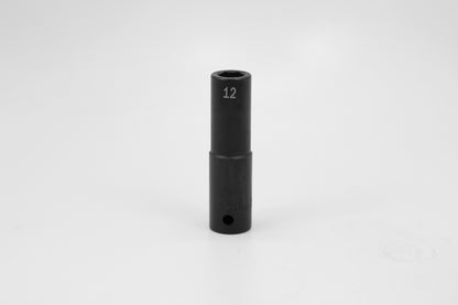 12 mm 1/2" Drive 6 Point Deep Metric Impact Socket