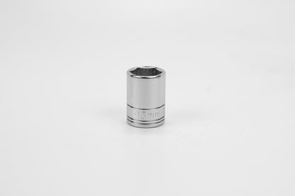 15 mm 3/8" Drive Metric Standard Chrome Socket