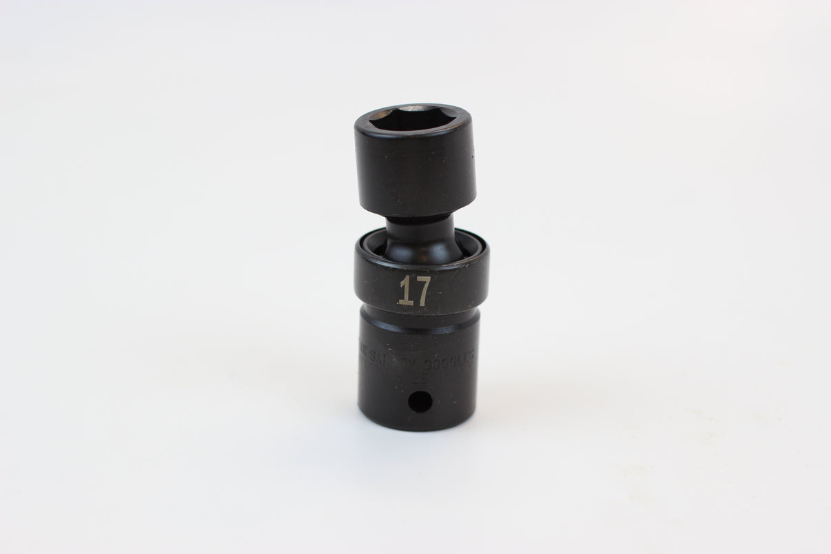 17 mm 1/2" Drive 6 Point Swivel Metric Impact Socket