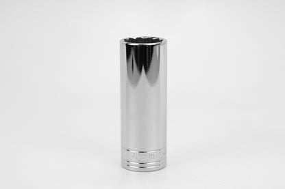 22 mm 1/2" Drive 12 Point Metric Deep Chrome Socket
