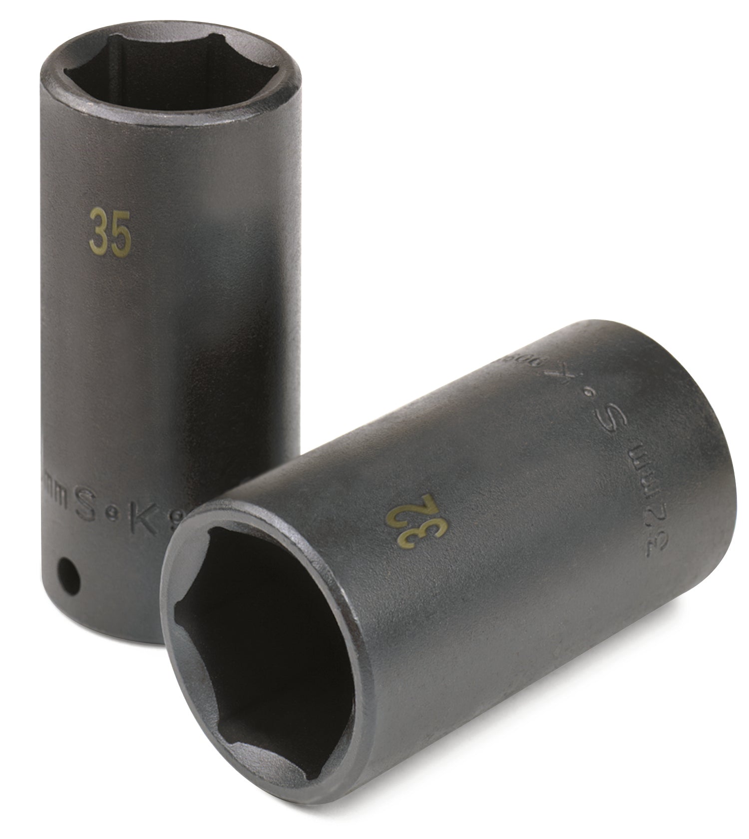 28 mm 1/2" Drive 6 Point Deep Metric Impact Socket