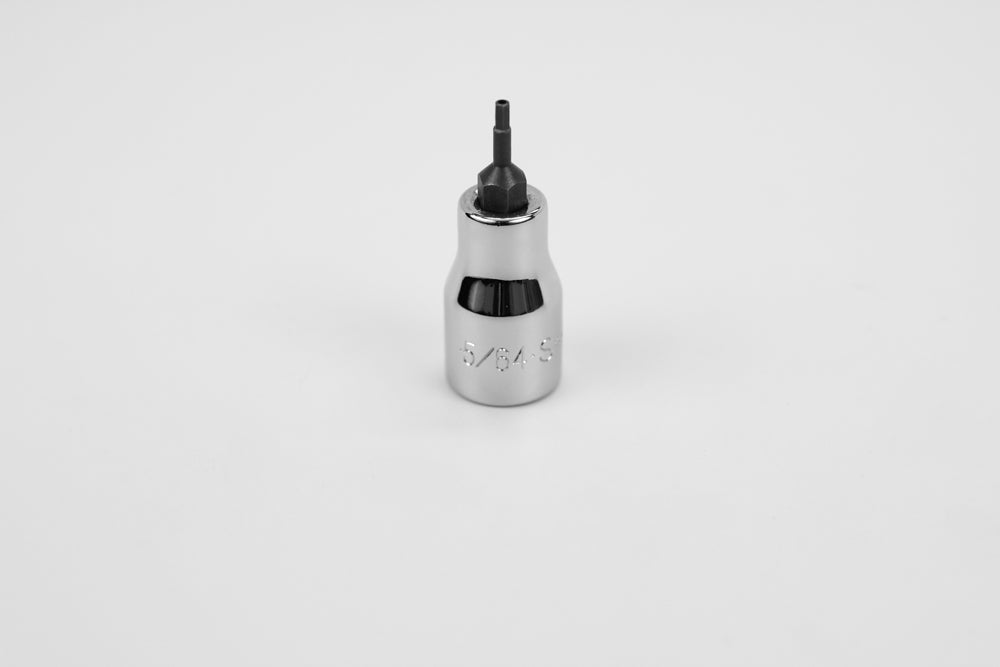 5/64" 3/8" Drive Tamper Proof Hex Chrome Bit Socket
