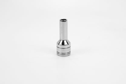 6 mm 3/8" Drive 6 Point Metric Deep Chome Socket
