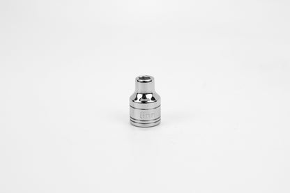 6 mm 3/8" Drive Metric Standard Chrome Socket