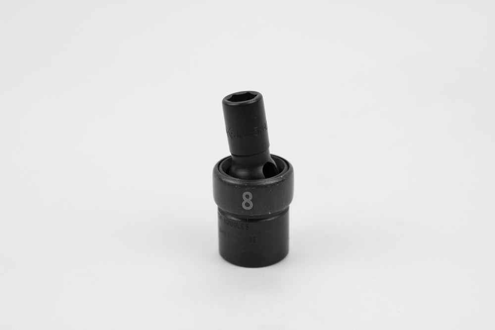 8 mm 3/8" Drive 6 Point Swivel Metric Impact Socket