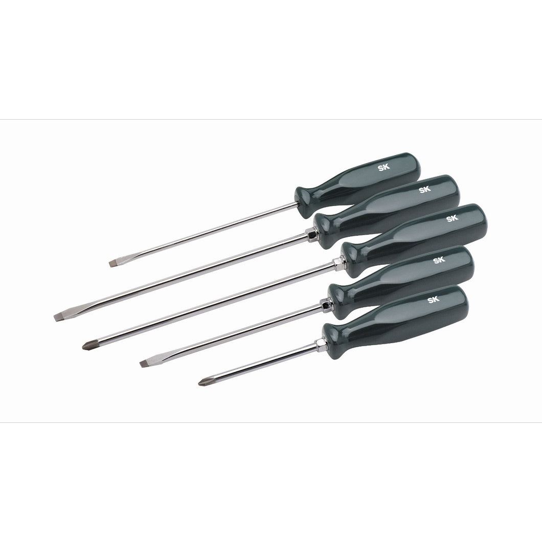 5 Piece SureGrip Long Reach Screwdriver Set