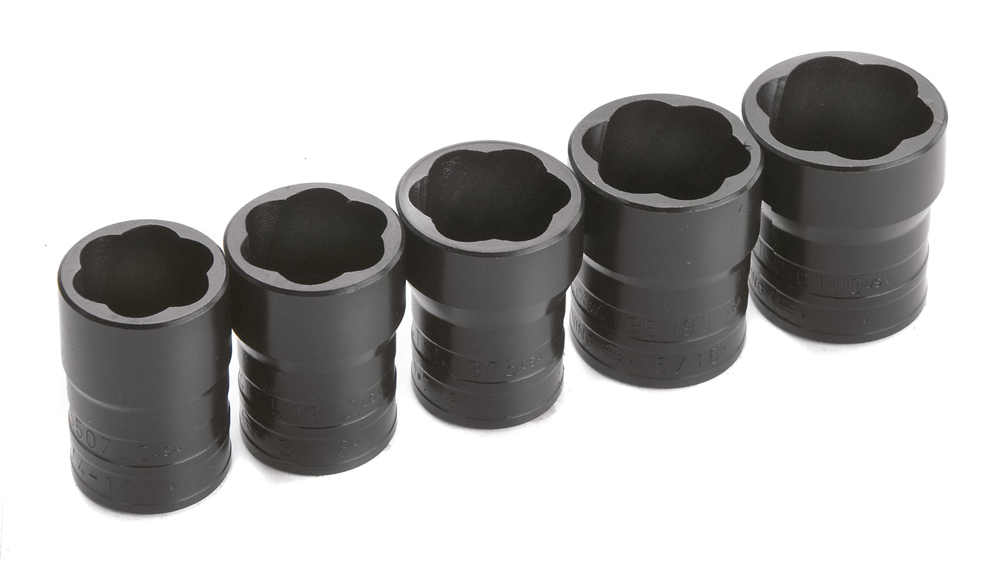 SK875 - 5 Piece, 1/2" Drive TurboSocket Fastener Removal Set
