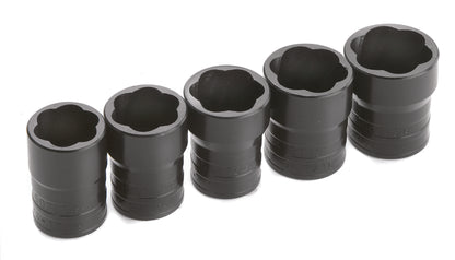 SK875 - 5 Piece, 1/2" Drive TurboSocket Fastener Removal Set