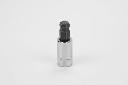 9 mm 3/8" Drive Hex Ball Chrome Bit Socket