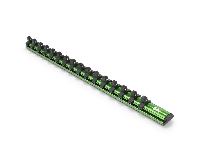 SKM3816 - Magnetic 16 Clip Socket Rail 3/8" Drive